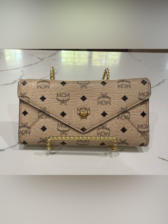 MCM Handbags - MCM Visetos Flap Envelope Long Wallet